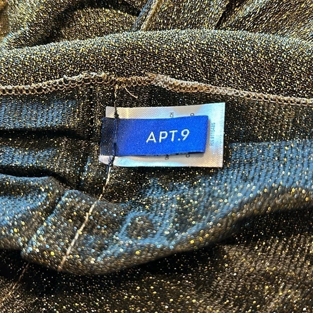 Apt. 9 Gold Infinity Scarf Excellent Used Condition